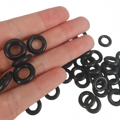Προσαρμοσμένα Silicone NBR EPDM O δαχτυλίδια με αντοχή σε υψηλές θερμοκρασίες