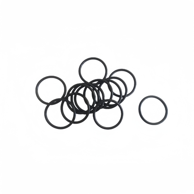Μαύρο AS568 NBR FKM FPM EPDM Σιλικόνη επίπεδης ελαστικής O-ring σφραγίδα Προσαρμοσμένη Διαθέσιμη