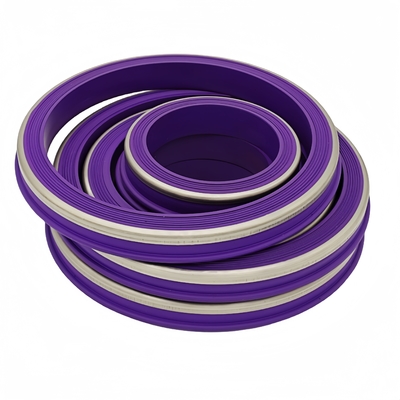 1' 2' 3' 4' Νιτρίλιο HNBR FKM PTFE Weco με χάλκινο και ανοξείδωτο πορφυρό καουτσούκ