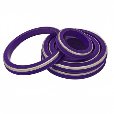 1' 2' 3' 4' Νιτρίλιο HNBR FKM PTFE Weco με χάλκινο και ανοξείδωτο πορφυρό καουτσούκ