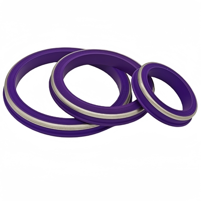 1' 2' 3' 4' Νιτρίλιο HNBR FKM PTFE Weco με χάλκινο και ανοξείδωτο πορφυρό καουτσούκ