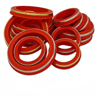 1' 2' 3' 4' Buna NBR HNBR FKM PTFE Weco με χάλκινο και ανοξείδωτο κόκκινο καουτσούκ σφυροδέματα ένωσης