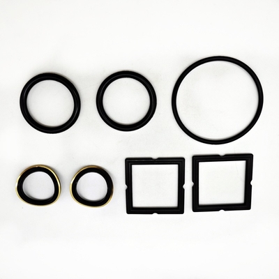 Τυποποιημένη υπηρεσία MSI Black Buna HSN FKM Plug Valve Seal Kit με μπράτσα