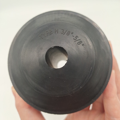 Αντίσταση στο λάδι Μαύρο τύπου H 3/8" έως 5/8" καλωδιακά ελαστικά εξοικονόμησης πετρελαίου για πετρελαϊκό πεδίο