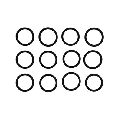 Υψηλής απόδοσης αντι-διάβρωση υψηλής αντοχής σε χημικές ουσίες FKM FFKM HNBR O-RINGS για οξέα αέρια