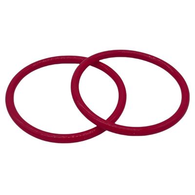 Προσαρμόσιμη αντοχή σε υψηλές θερμοκρασίες ευέλικτο καουτσούκ σιλικόνης O δαχτυλίδι για διάφορες εφαρμογές