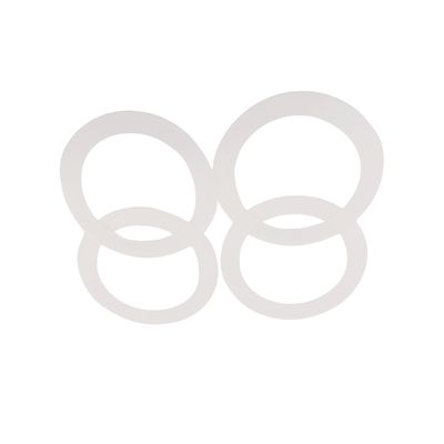 Φλάντζα από σιλικόνη κατάλληλη για τρόφιμα, σύμφωνα με τον FDA, με προσαρμόσιμο μέγεθος και σκληρότητα 40-90 Shore A