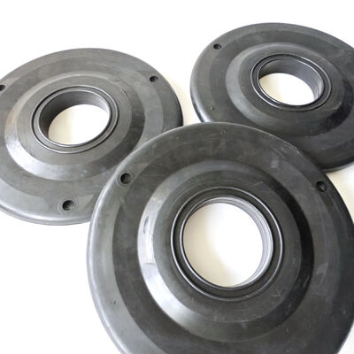 Βιομηχανικός σκούπας σωλήνα τρυπών από καουτσούκ 9 ιντσών επίπεδη NBR HNBR Stripper για 68mm ID πετρελαίου και αερίου σωλήνες