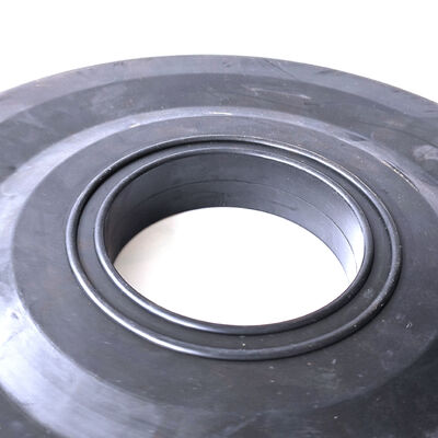 Βιομηχανικός σκούπας σωλήνα τρυπών από καουτσούκ 9 ιντσών επίπεδη NBR HNBR Stripper για 68mm ID πετρελαίου και αερίου σωλήνες