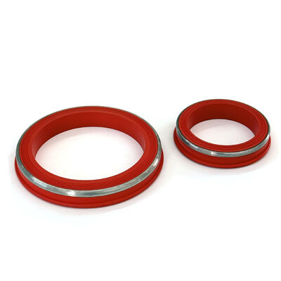 Ανθεκτικές στη θερμοκρασία FKM Lip Style Hammer Union Seals με SS Ring Σχεδιασμένες για περιβάλλοντα H2S & CO2