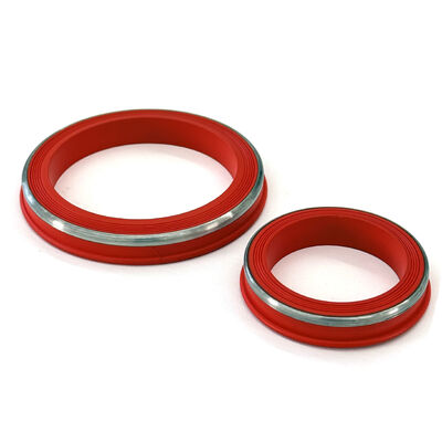 Ανθεκτικές στη θερμοκρασία FKM Lip Style Hammer Union Seals με SS Ring Σχεδιασμένες για περιβάλλοντα H2S & CO2