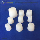 Τροφίμων βαθμού εργαστηρίων σιλικόνης λαστιχένιο πωμάτων άσπρο χρώμα βουλωμάτων πωμάτων μικρό λαστιχένιο
