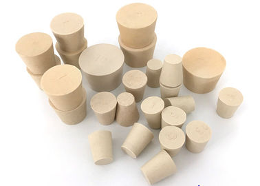 Εργαστήριο-Grade One-Hole Silicone Rubber Stoppers για χημικά μπουκάλια, δοκιμαστικούς σωλήνες, φιάλες