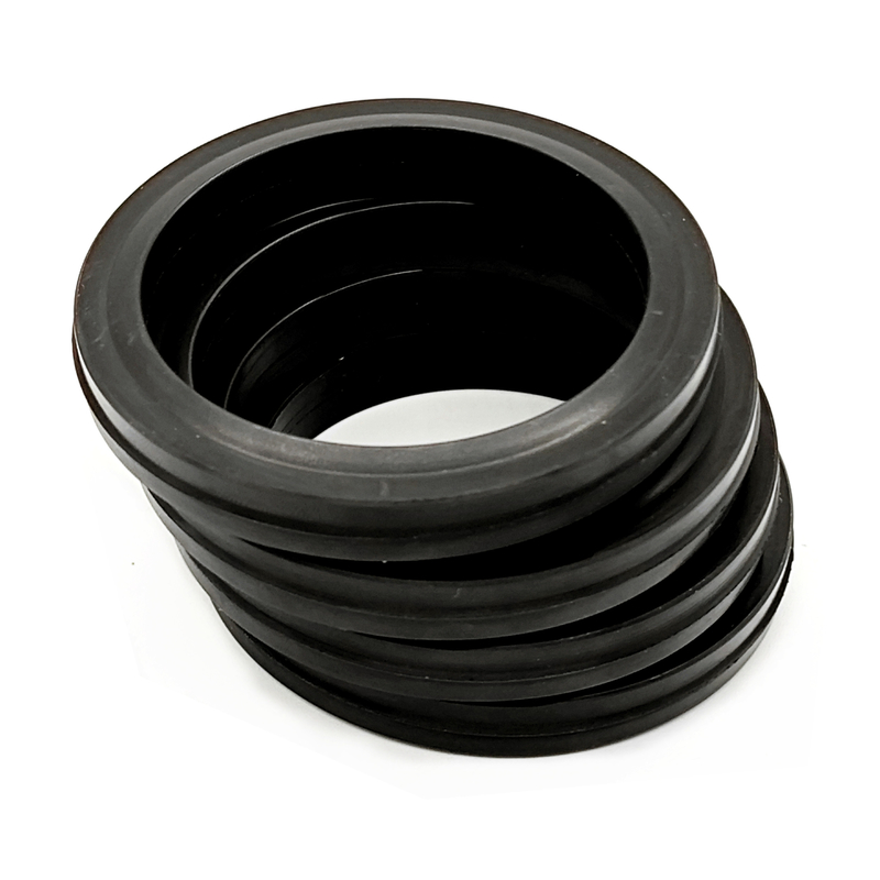 Ανθεκτικός και αντιγήρανση Fig 607 Weco Μαύρο NBR HNBR FKM PTFE Σφυροκόπημα σφραγίδων ελαστικού συμπίεσης για σφραγίδα