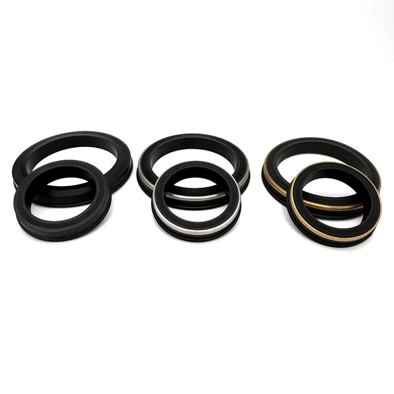 Υψηλής πίεσης 15.000 PSI σφυροκόπημα ένωση σφραγίδα χείλη με πετρελαϊκό πεδίο βαθμό NBR και αυτοενεργοποιημένο σχεδιασμό