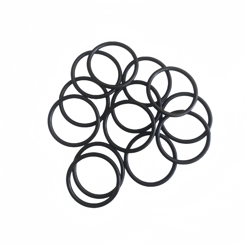 Προσαρμοσμένα Χρώματα Όλα τα Μεγέθη 40~95 Shore A Σκληρότητα FKM Λαστιχένιο Δακτύλιο O για τη Βιομηχανία Πετρελαίου και Φυσικού Αερίου