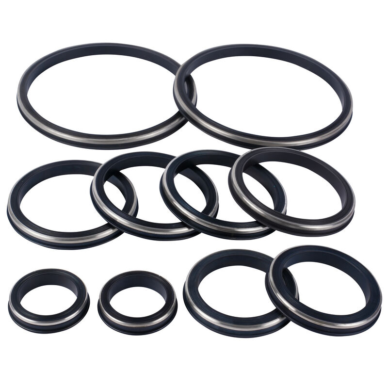 80 Shore A Nitrile HNBR PTFE FKM Rubber Hammer Union Seals για πετρελαϊκό πεδίο